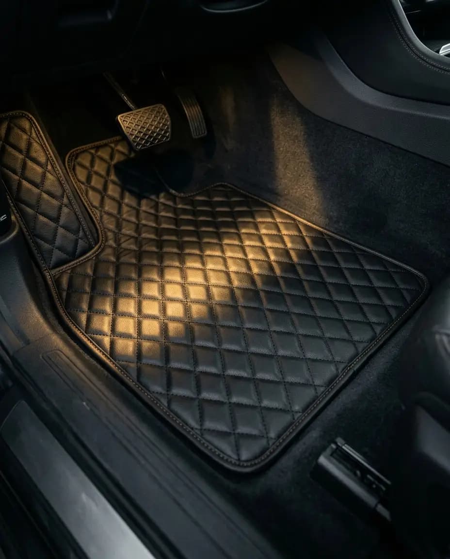 Tailored floor mats