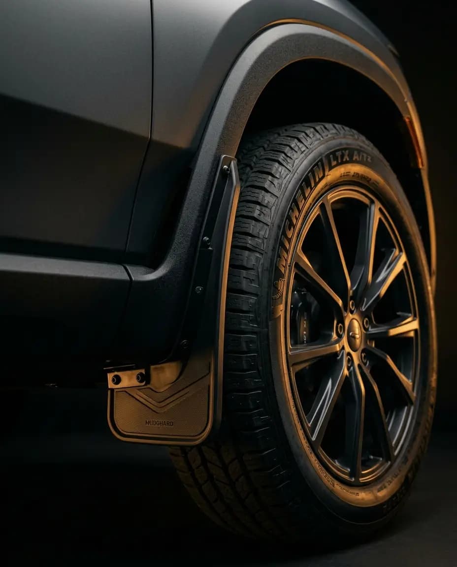 Mud flaps set