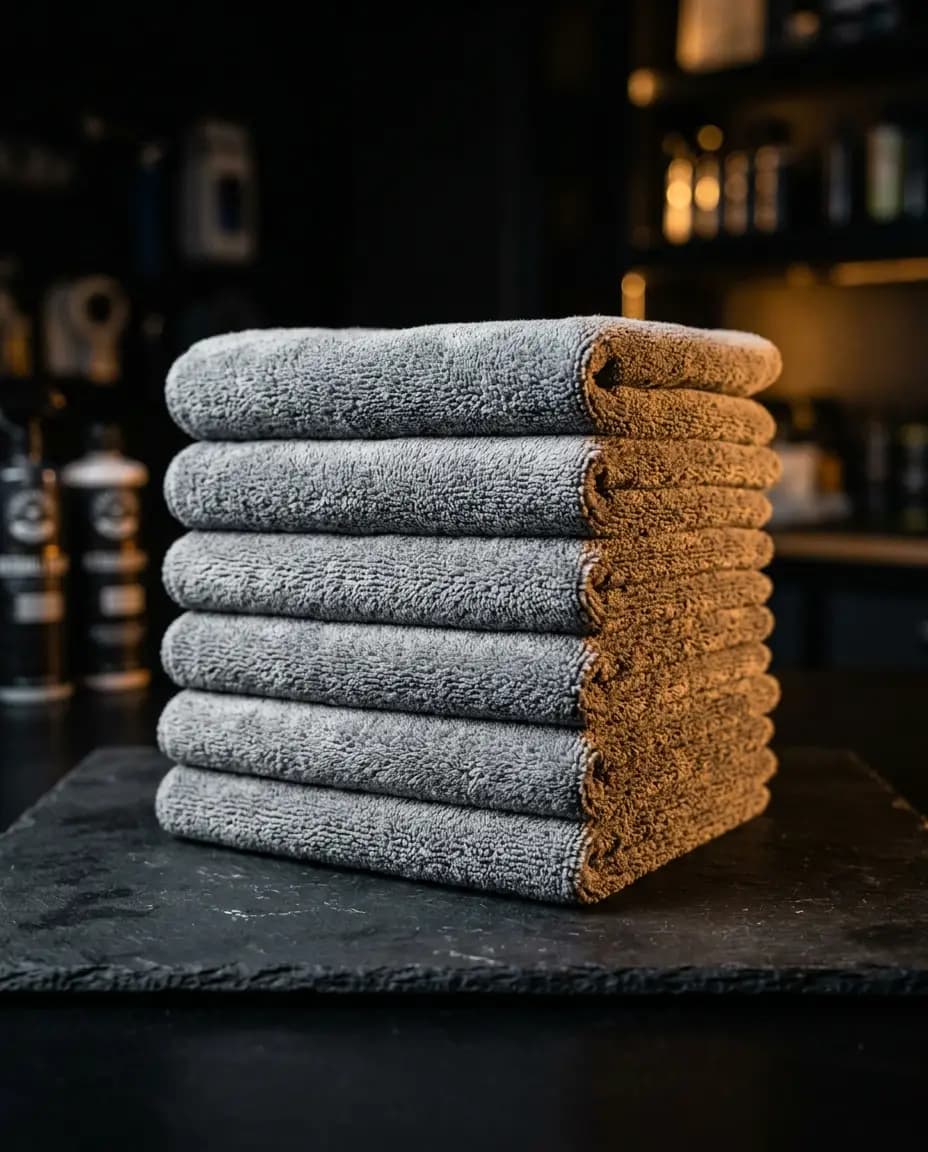 Microfiber towel set