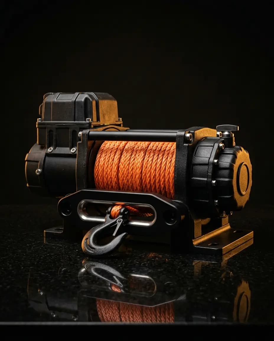 Electric recovery winch